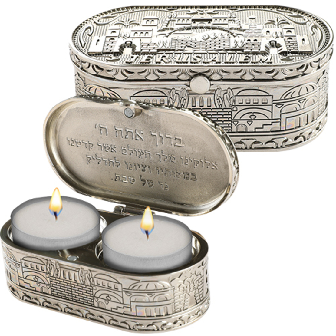 Nickel Travel Candle 