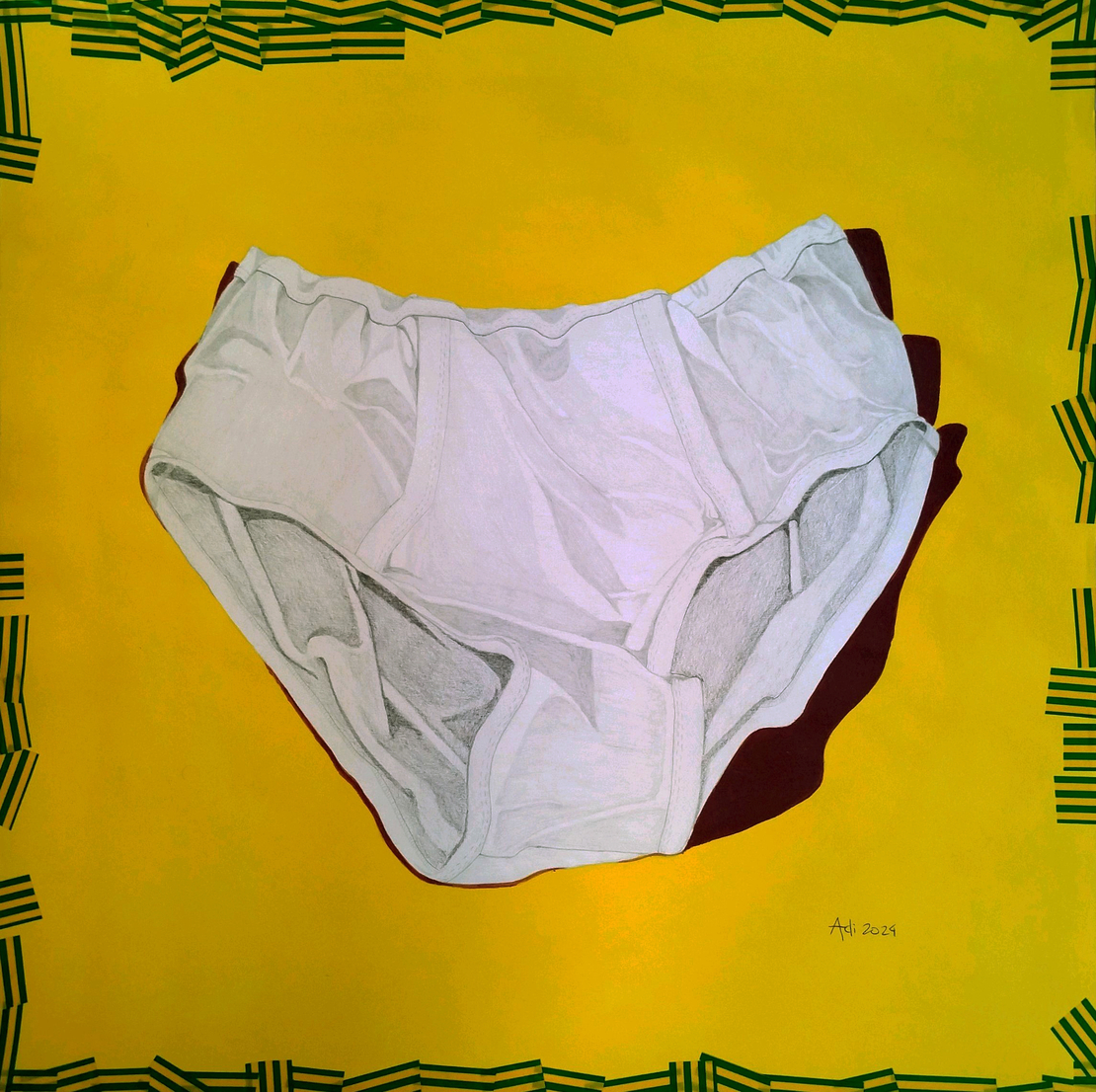 ציור - MY BOYFRIEND'S UNDERWEAR