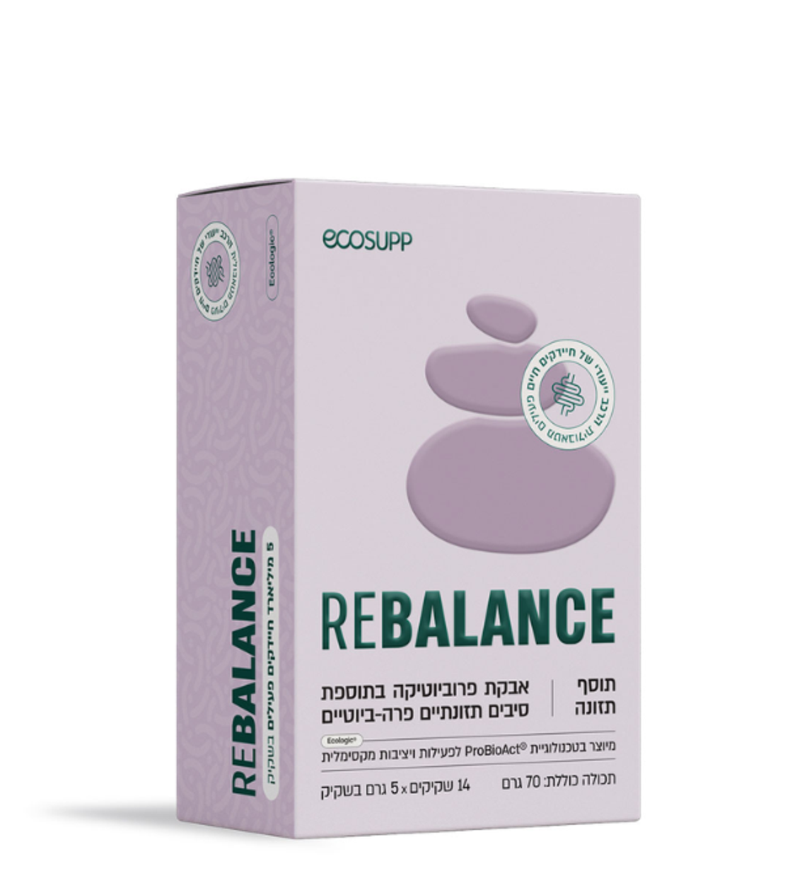REBALANCE – פרוביוטיקה לאיזון ושיקום המיקרוביום כהשלמה לטיפול אנטיביוטי