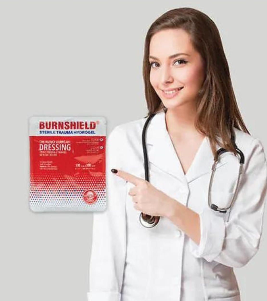 BURNSHIELD פד גזה לכוויות
