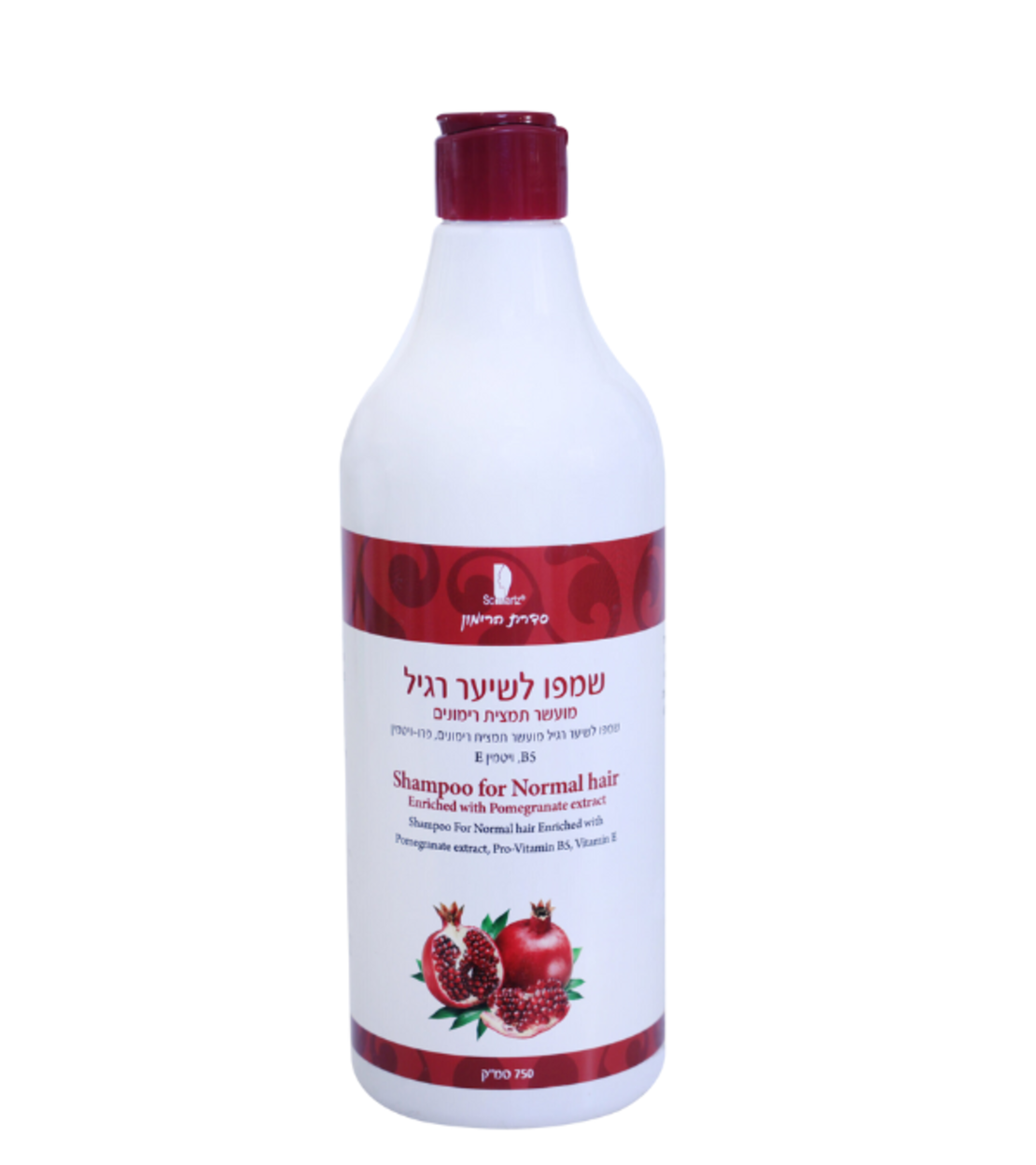 שמפו לשיער רגיל - תמצית רימונים