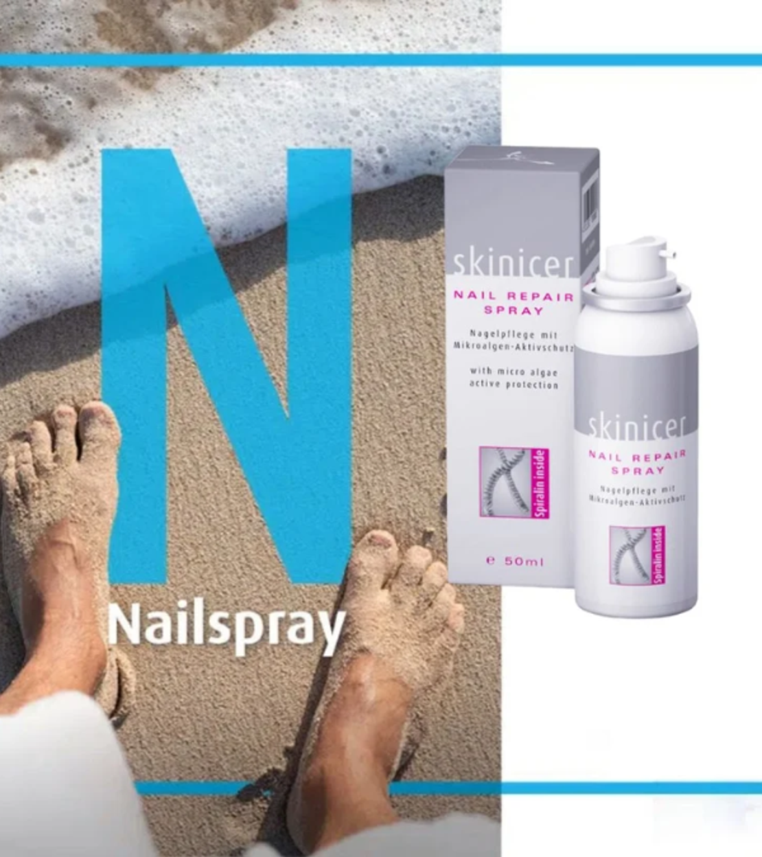 Spirularin® N Nail Repair Spray - ספריי טיפולי אנטי-פטרייתי
