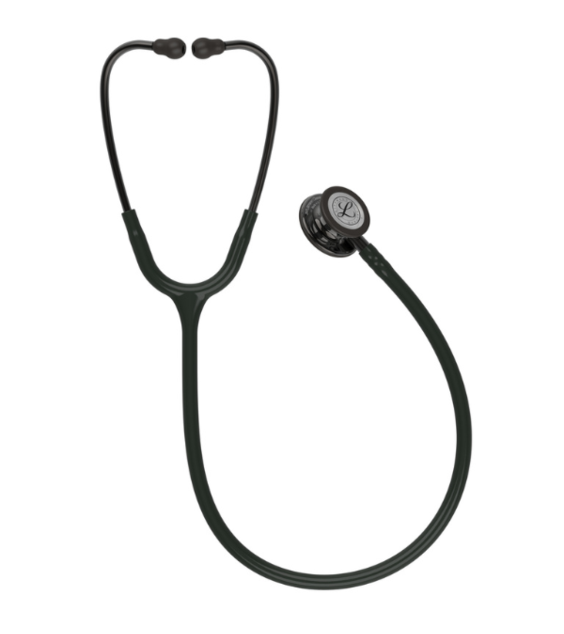 3M™ Littmann® Classic III™ Monitoring Stethoscope , Smoke-Finish , Black Tube 5811