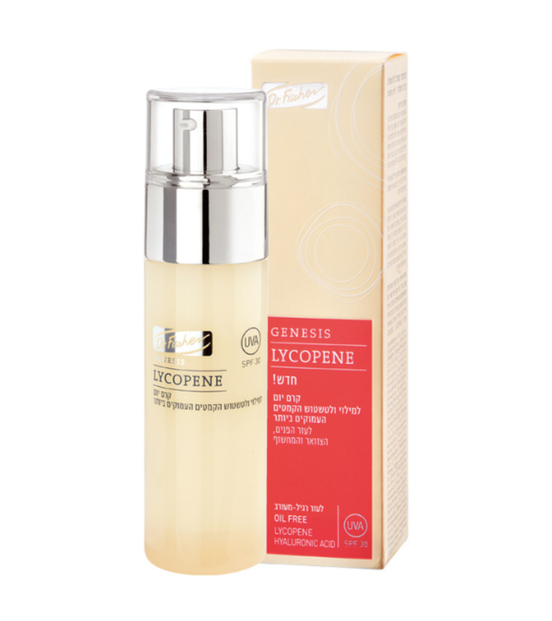 ג’נסיס קרם יום ליקופן SPF30
