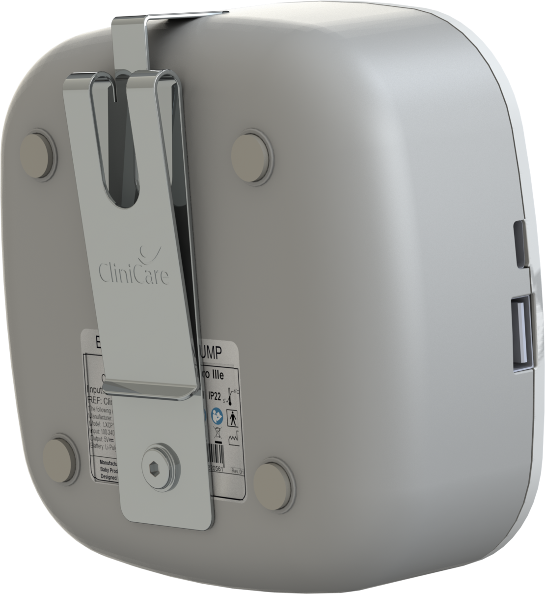 משאבת בית חולים הקטנה בעולם - דגם CliniCare Dual Pro IIIe - הזמנה מוקדמת במחיר מיוחד