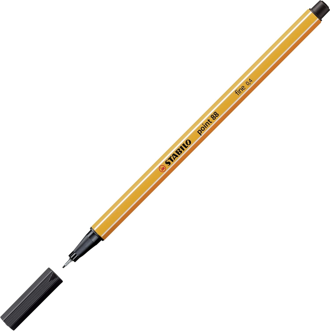 סט עטי פיינליינר מארז 10 יחידות Stabilo Point 88
