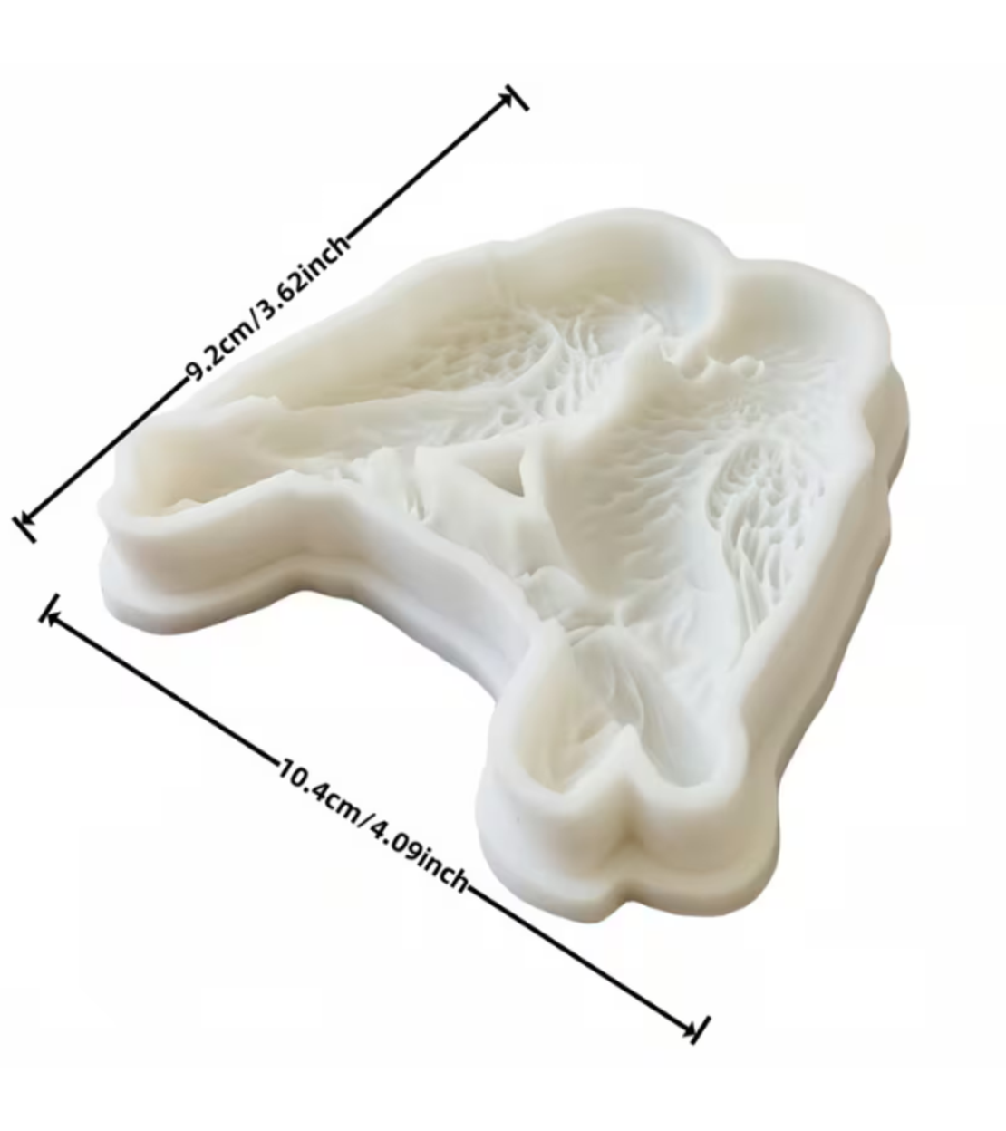 תבנית סיליקון לזוג תוכים – תבנית תלת־ממד לפרויקטים ביצירה ויציקות