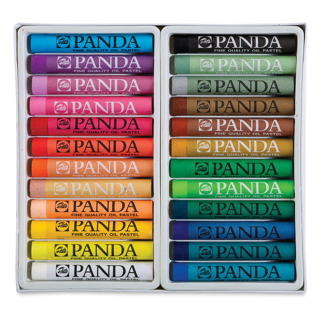 סט פסטל שמן מארז 48 יחידות  PANDA