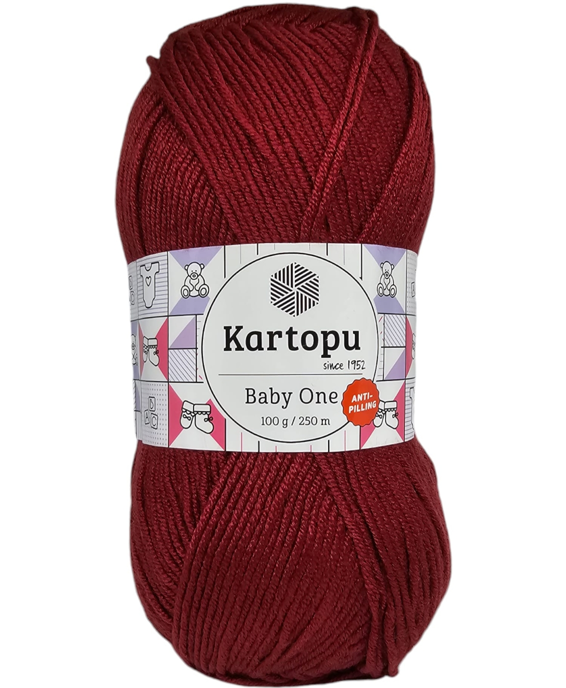 צמר בייבי KARTOPU BABY ONE- חמרה כהה