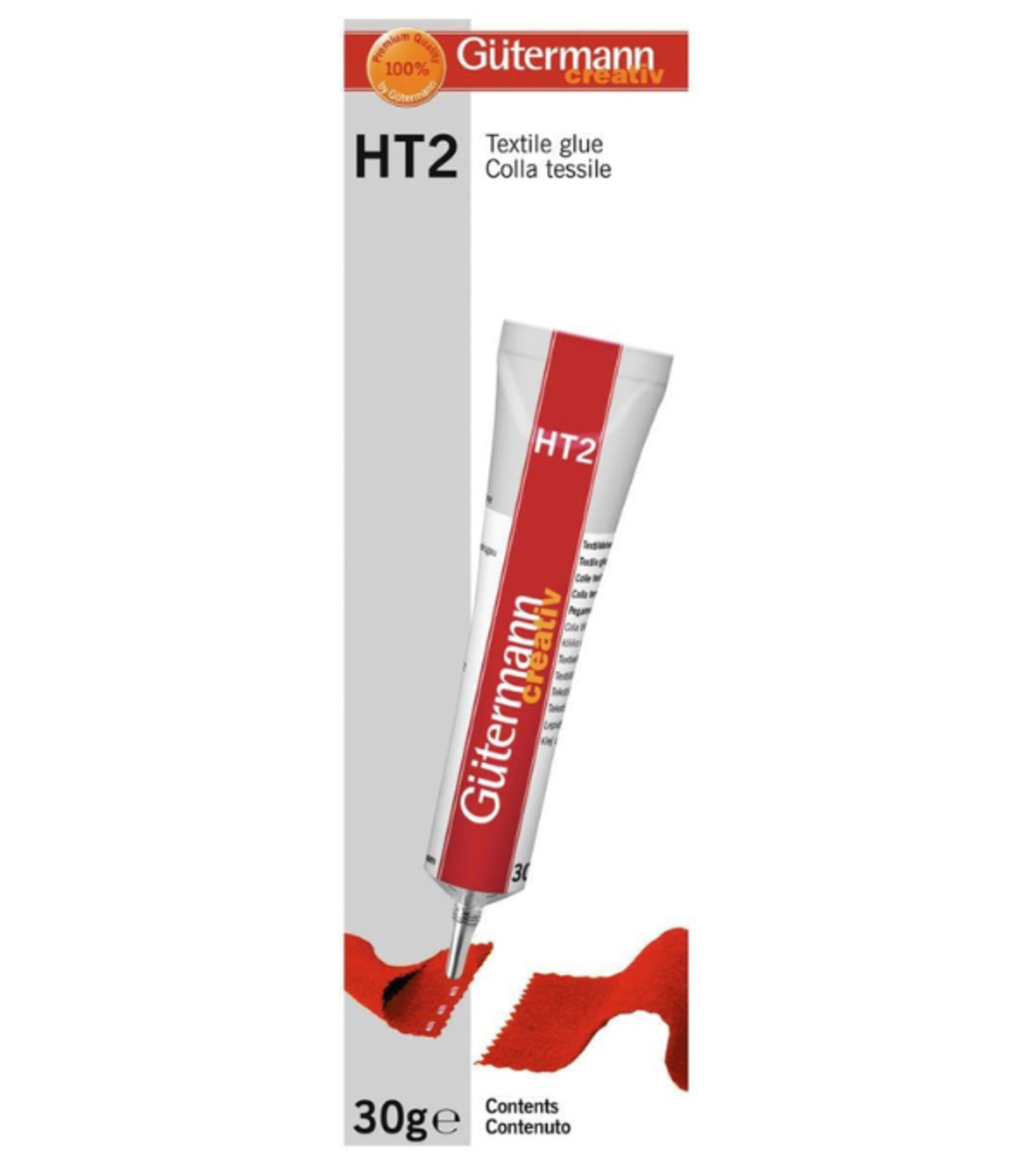 דבק לבד וטקסטיל 30 גרם Gütermann HT2