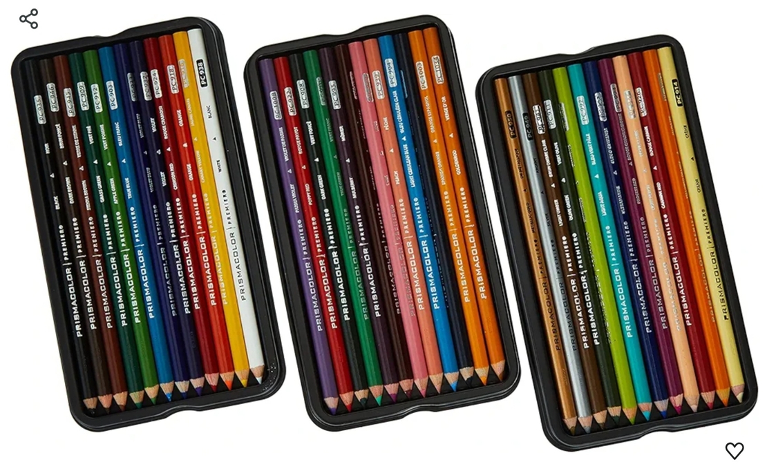 עפרונות ציור פריזמה קולור סט 36 PRISMACOLOR
