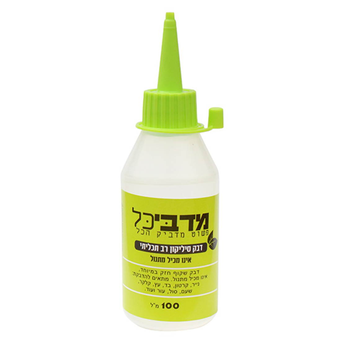 דבק סיליקון ג'ל 100 מ