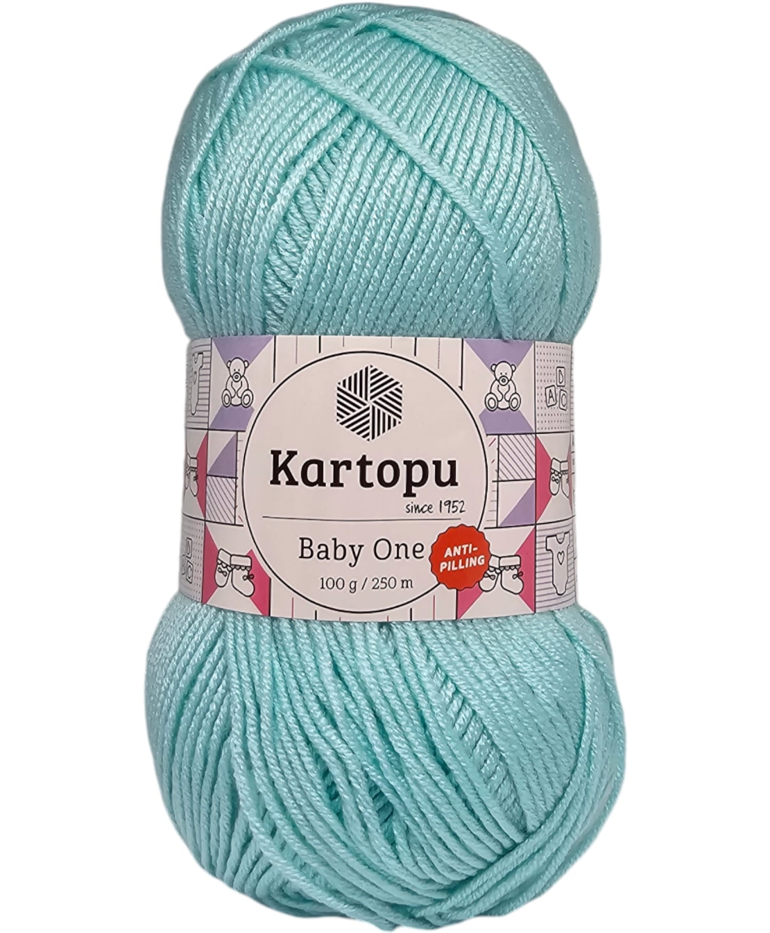 צמר בייבי KARTOPU BABY ONE- מנטה