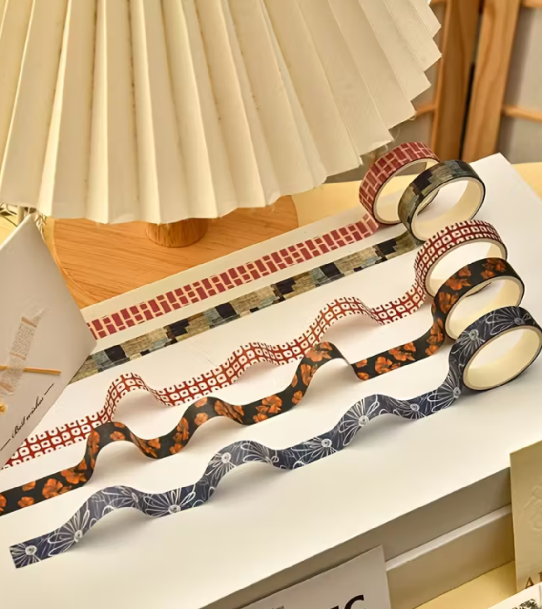 סט סרטי וושי מעוצבים – Recollect The Past (5 יחידות) SDRT1240502-11