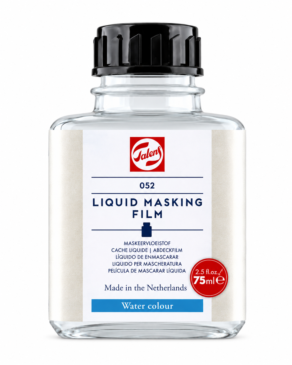 נוזל מסקינג נוזלי לצבעי מים - Talens Liquid Masking Film 75ml