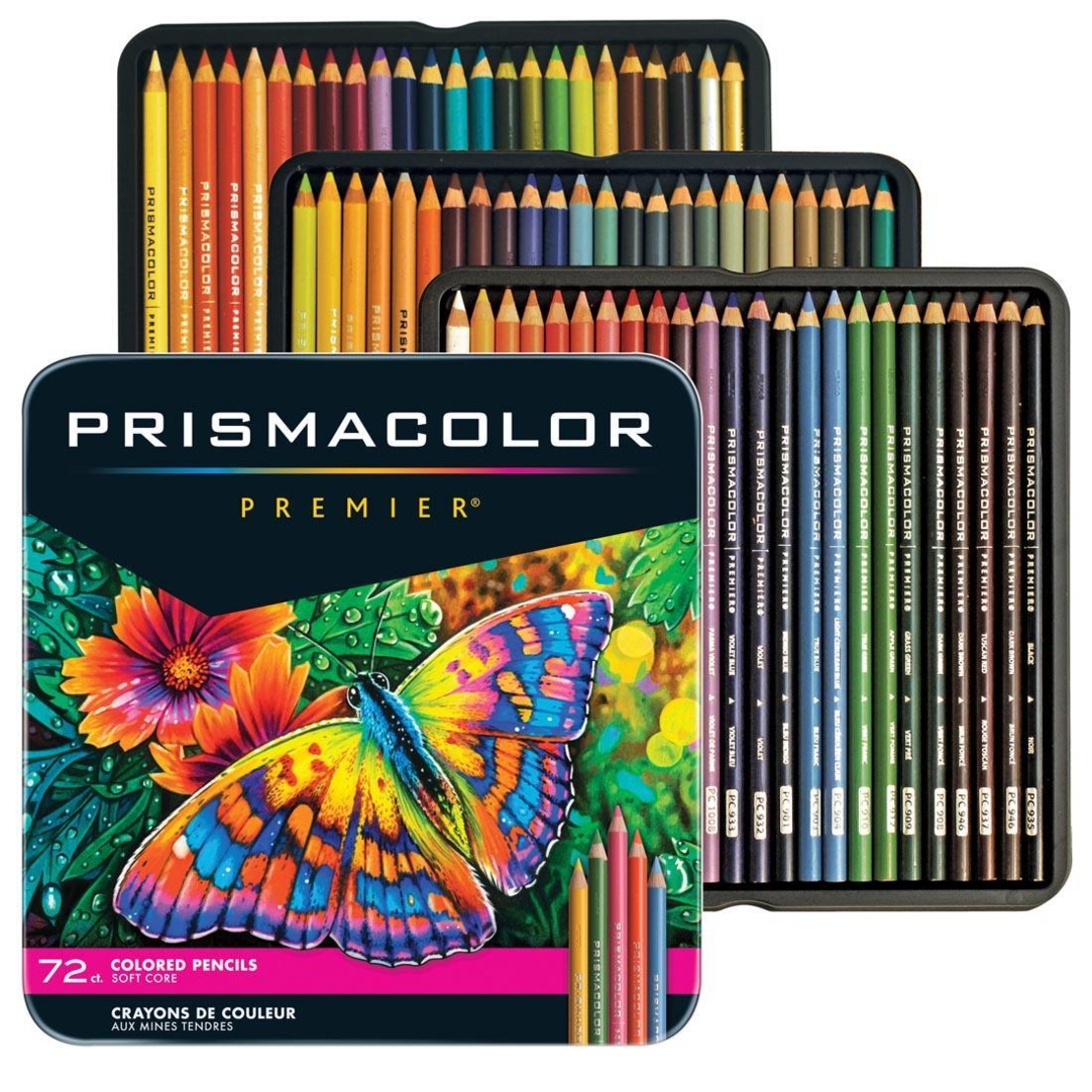 עפרונות ציור פריזמה קולור סט 72 PRISMACOLOR