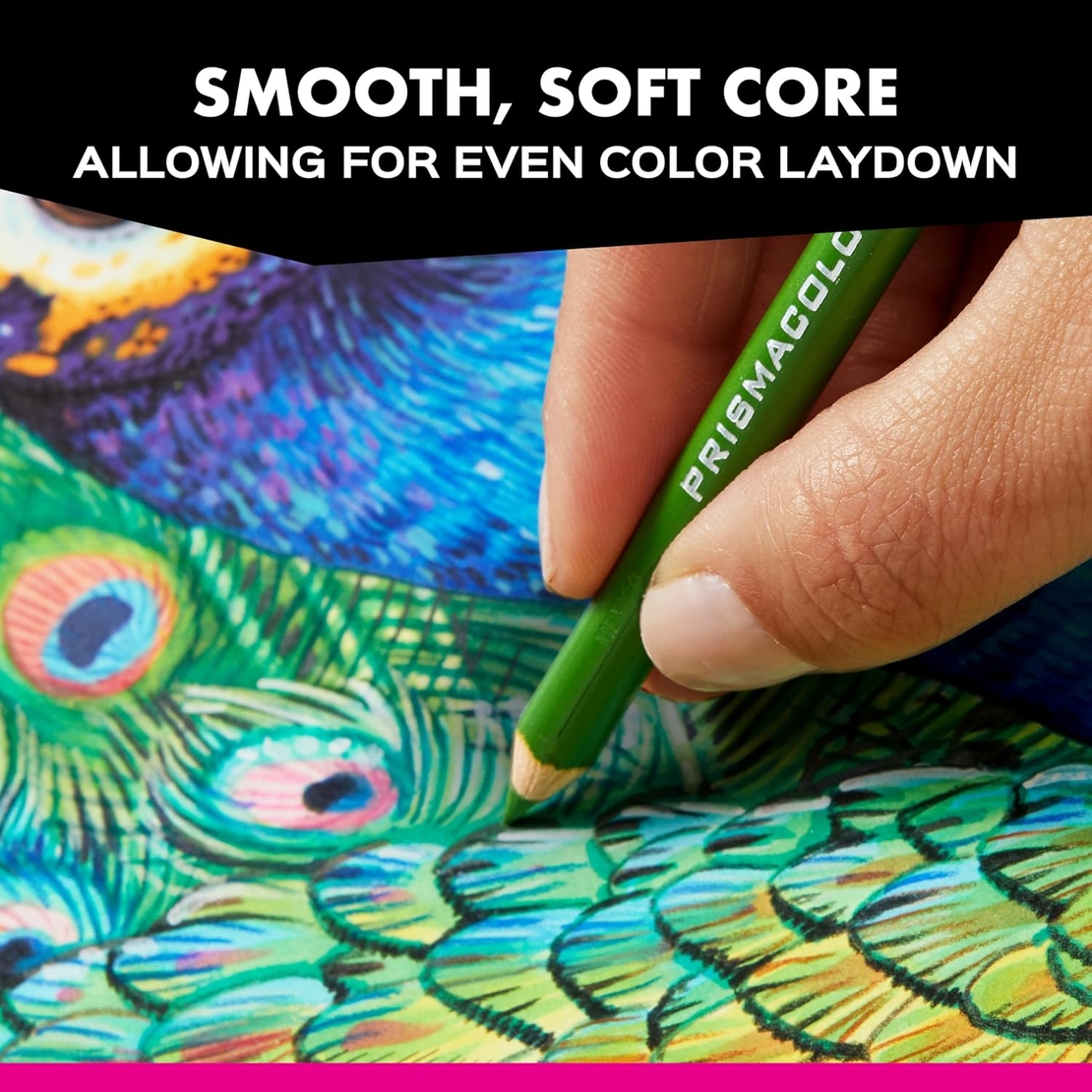 סט עפרונות צבעוניים מקצועיים, 150 צבעים -Prismacolor Premier