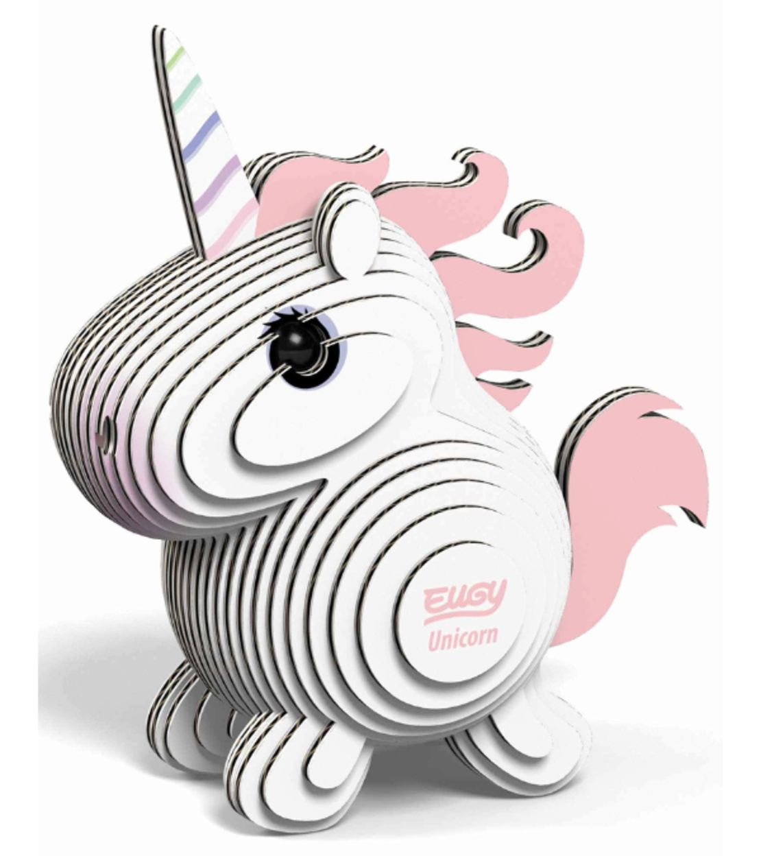 ערכת הרכבה תלת־ממדית חד קרן EUGY – Unicorn פאזל 3D מקרטון