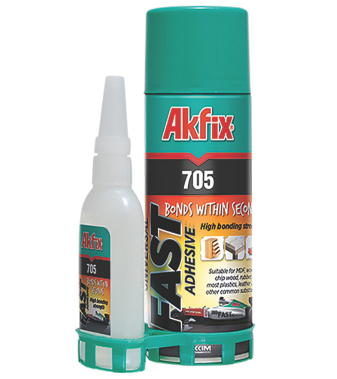 Akfix 705 - דבק מהיר עם זרז אקטיבציה