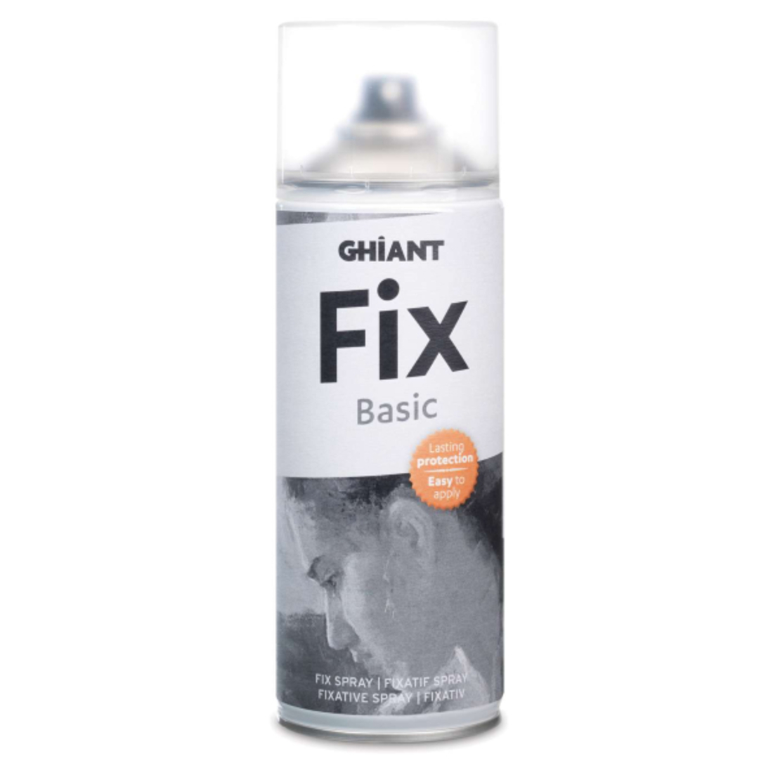 ספריי פיקסטיב בסיסי לקיבוע פחם, עיפרון וגיר Ghiant Fix Basic – Fixative Spray