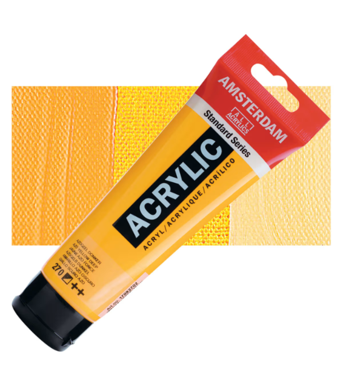 צבע אקריליק אמסטרדם – Amsterdam Standard Series Azo Yellow Deep 120ml