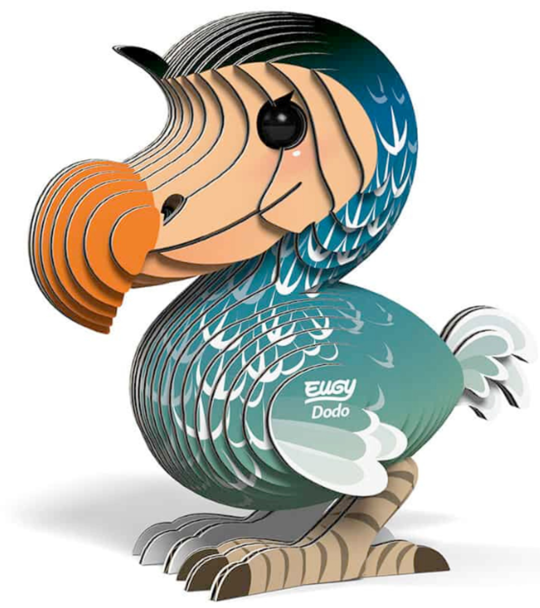 ערכת הרכבה תלת־ממדית ציפור דודו EUGY – Dodo פאזל 3D מקרטון