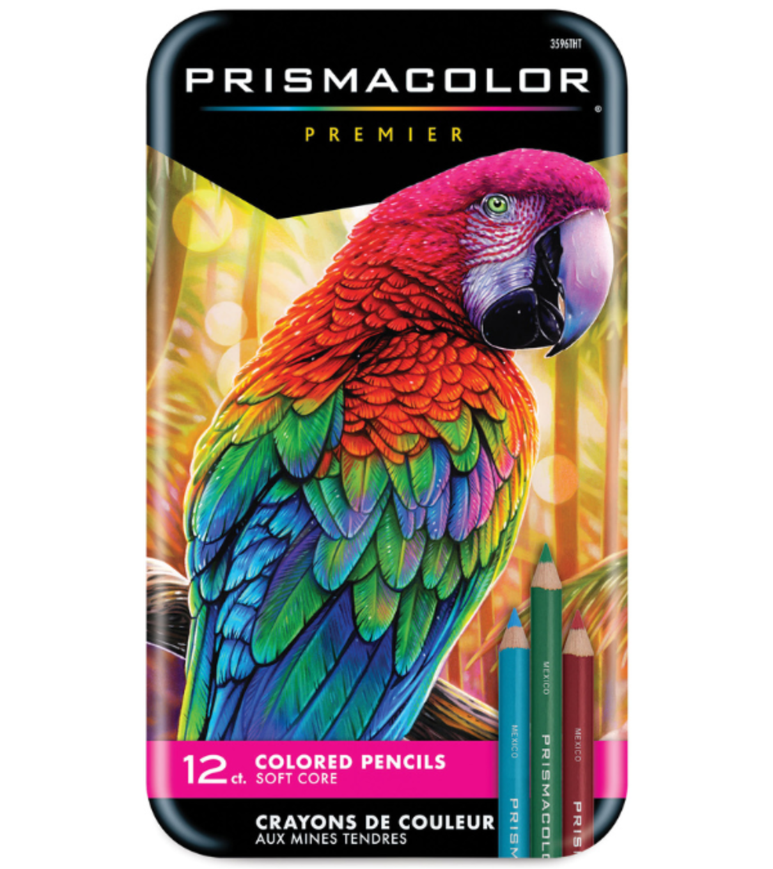 עפרונות ציור פריזמה קולור סט 12 Prismacolor Premier Soft Core