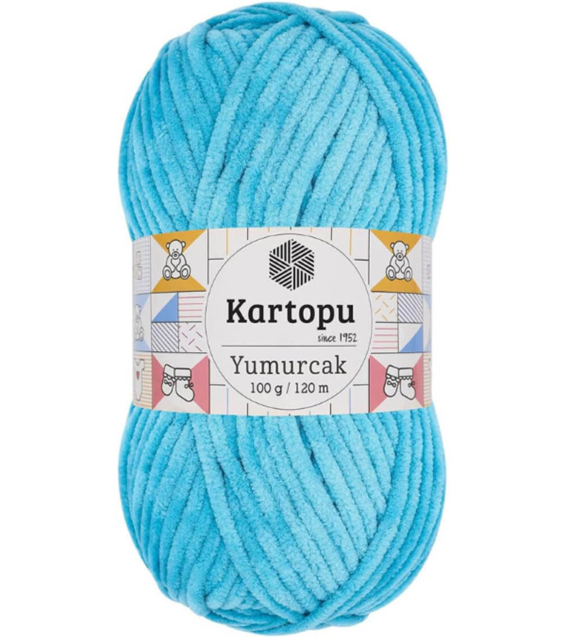 חוט קטיפה לסריגה Kartopu Yumurcak – צבע