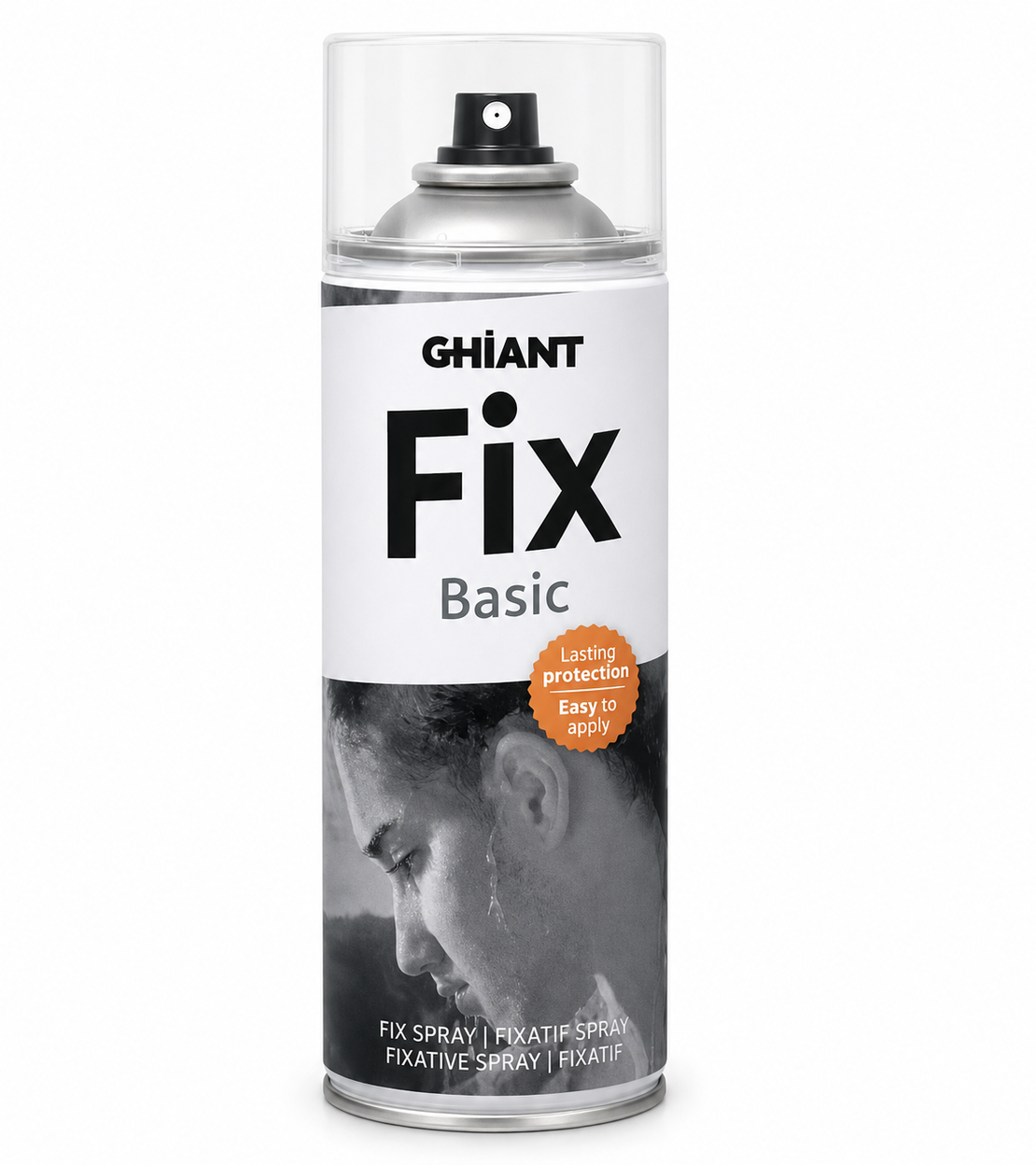 ספריי פיקסטיב בסיסי לקיבוע פחם, עיפרון וגיר Ghiant Fix Basic – Fixative Spray
