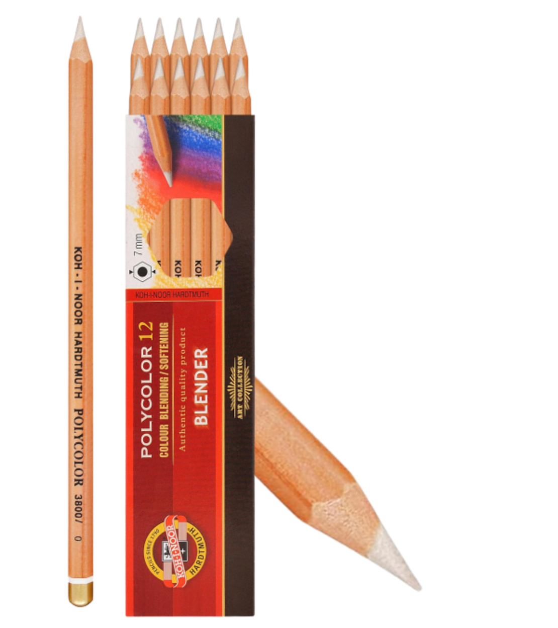 עפרון בלנדר עיפרון לטשטוש וצבע Koh-I-Noor Polycolor Blender
