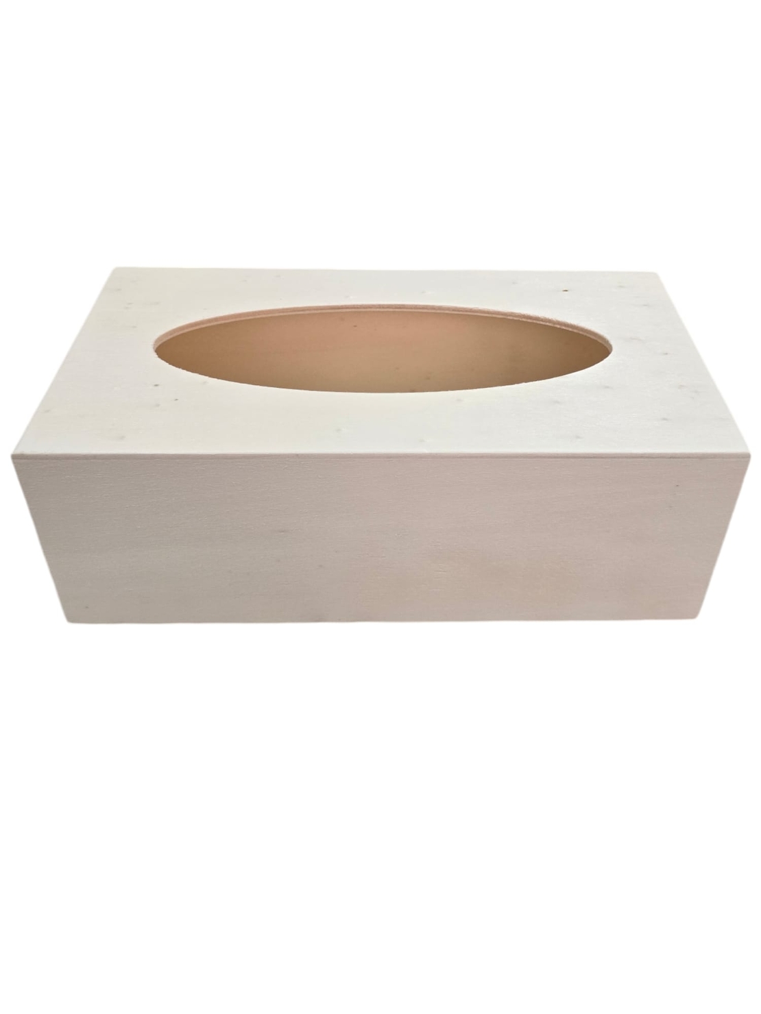 קופסת עץ למפיות טישו עם מכסה נשלף - 25x13x9 ס