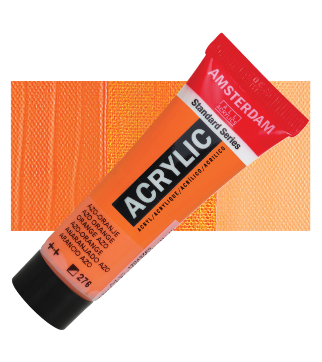צבע אקריליק אמסטרדם – Amsterdam Standard Series Azo Orange 120ml
