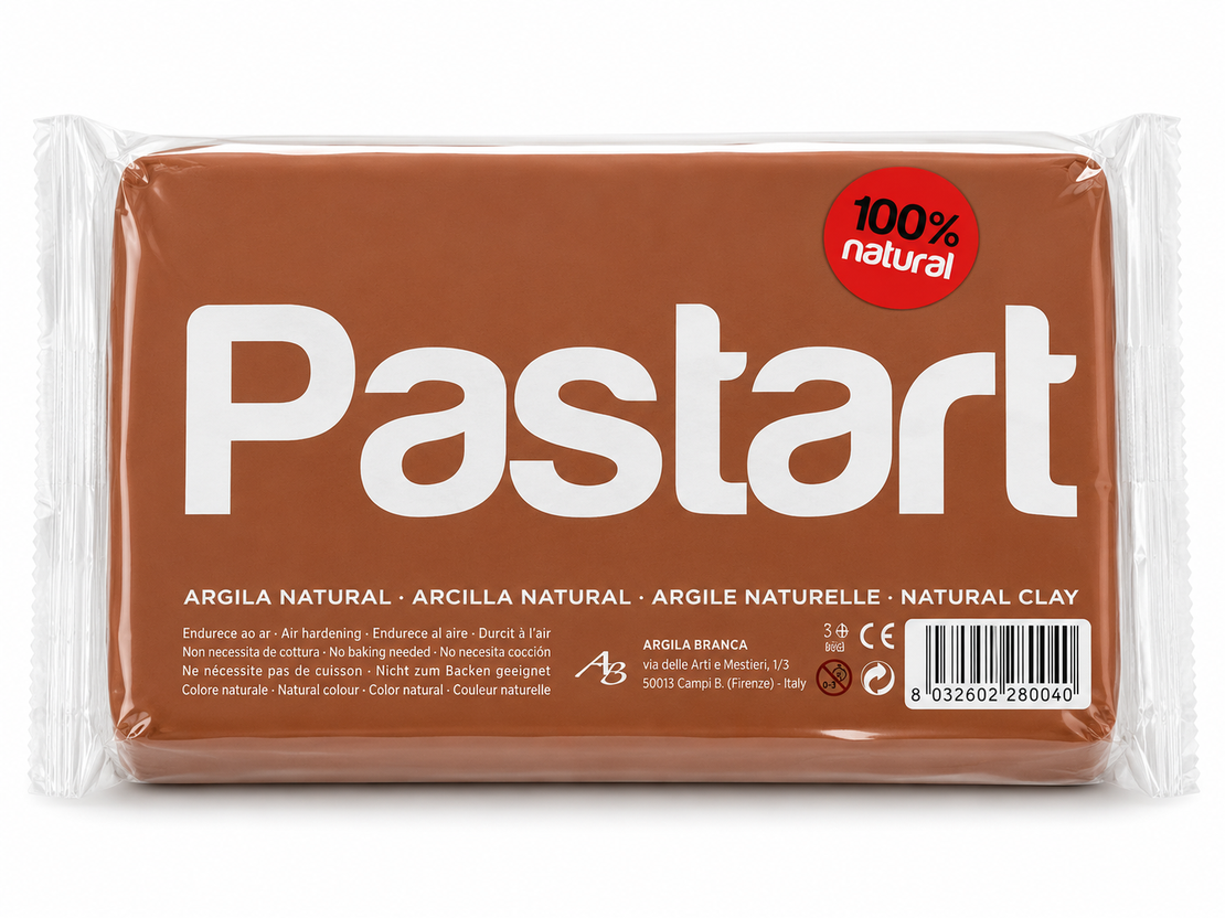 חימר טבעי 100% - Pastart Natural Clay