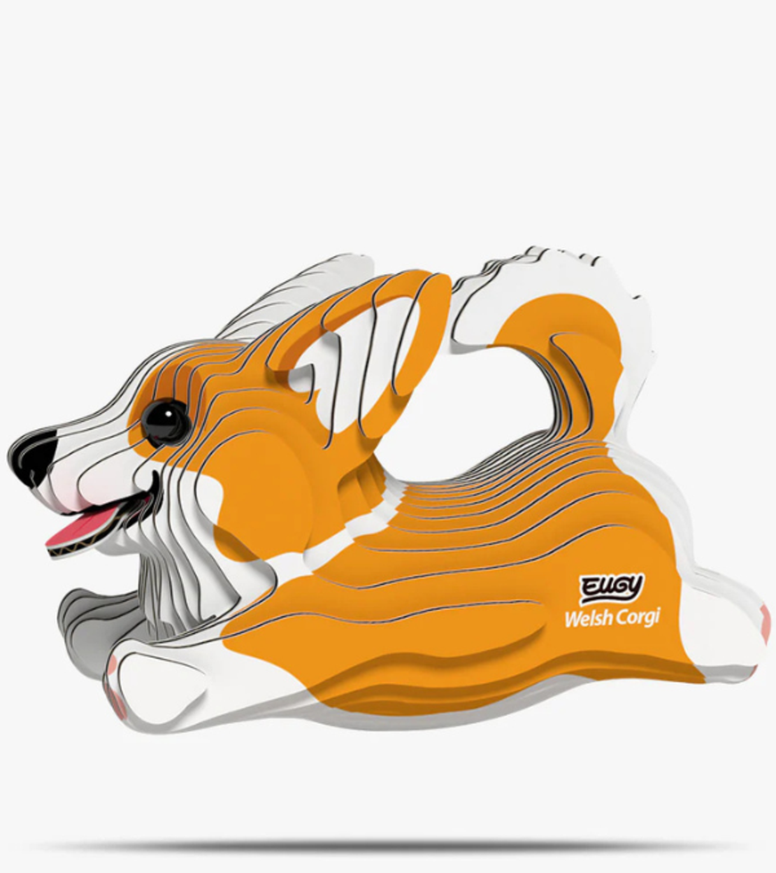 ערכת הרכבה תלת־ממדית כלב קורגי EUGY – Welsh Corgi פאזל 3D מקרטון