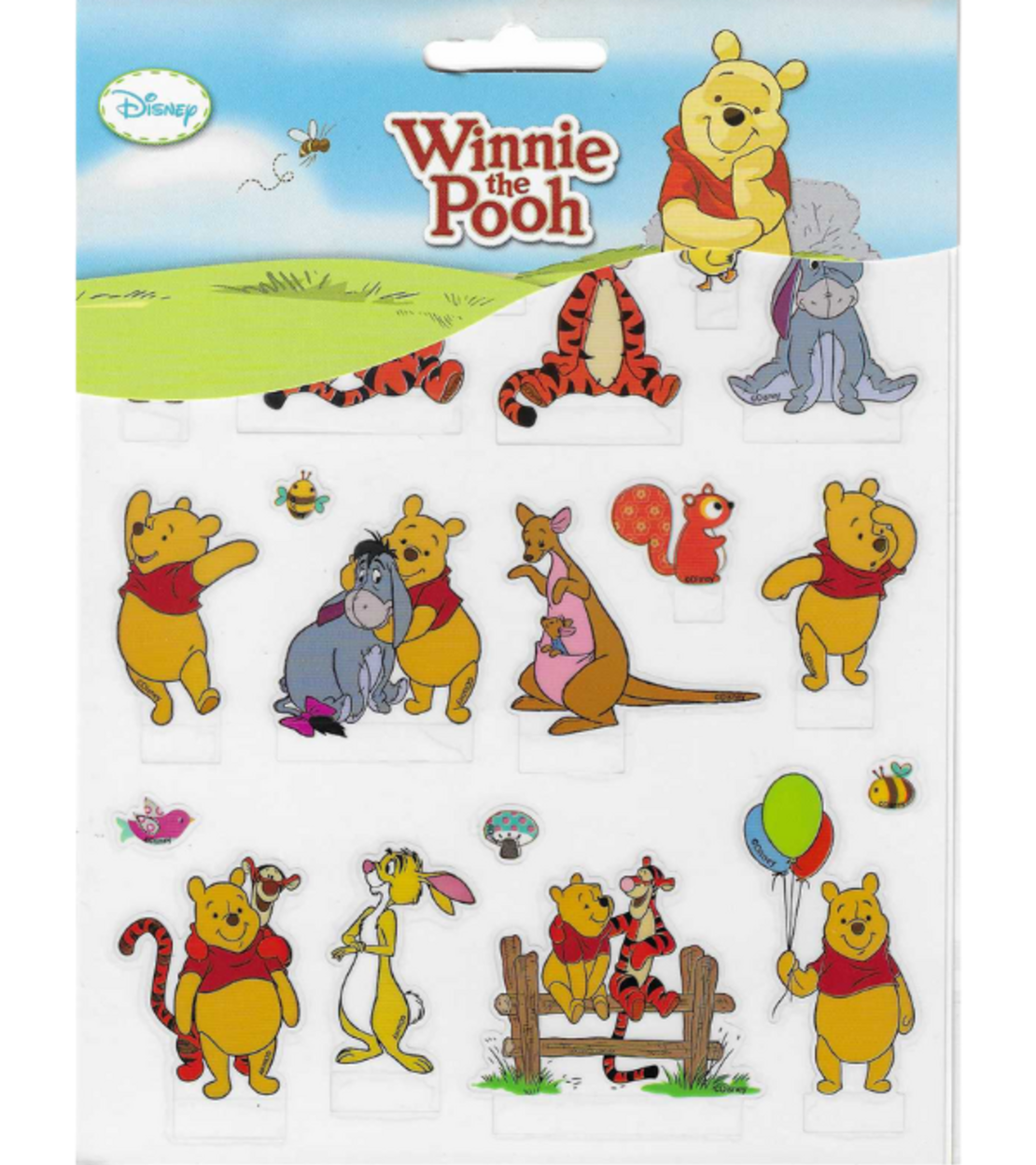 סט מדבקות לילדים – ויני הפו וחברים (Disney's Winnie the Pooh)
