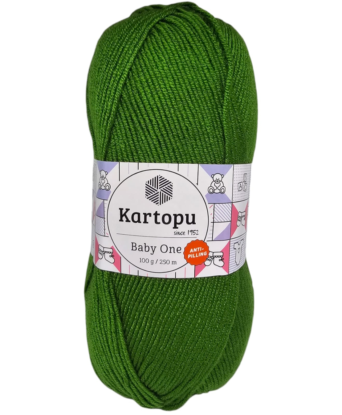 צמר בייבי KARTOPU BABY ONE-זית בהיר