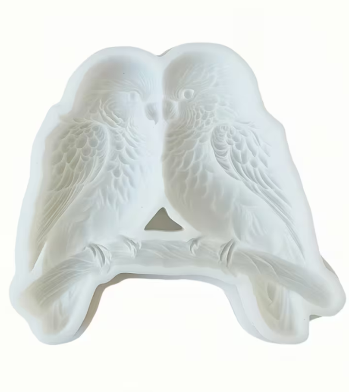 תבנית סיליקון לזוג תוכים – תבנית תלת־ממד לפרויקטים ביצירה ויציקות