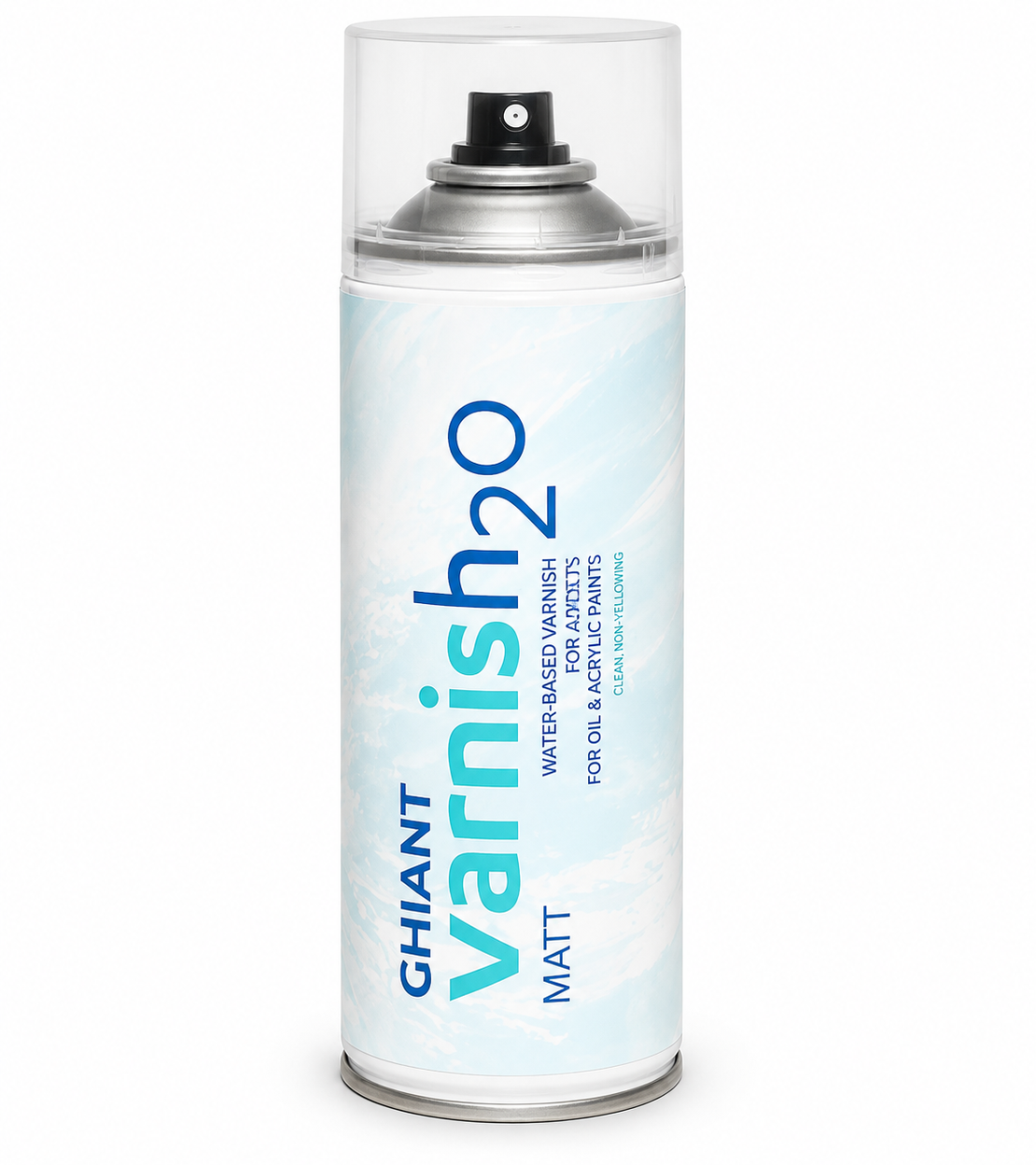 ספריי לכה מאט על בסיס מים – Ghiant Varnish H2O Matt