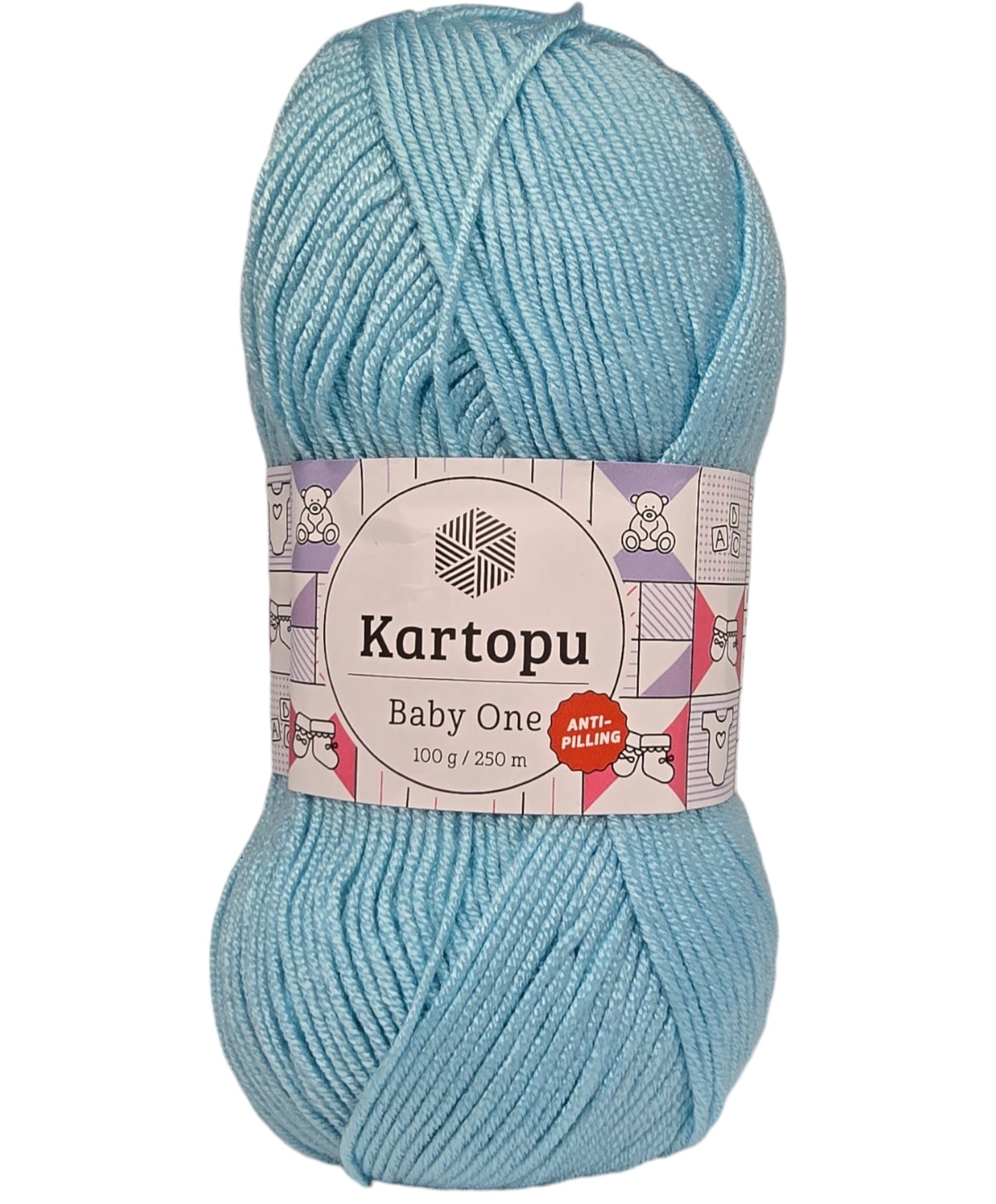 צמר בייבי KARTOPU BABY ONE-כחול שמיים