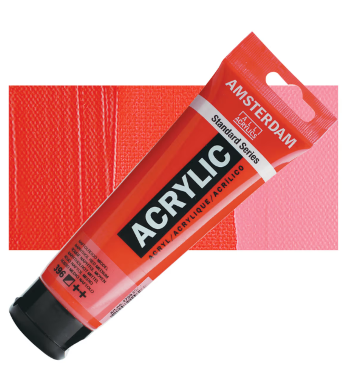 צבע אקרילי אמסטרדם סטנדרט — נפתול אדום מדיום, 120 מ״ל