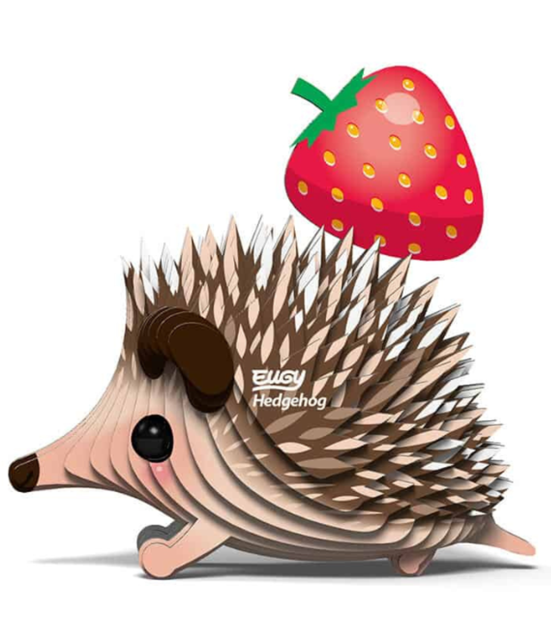 ערכת הרכבה תלת־ממדית קיפוד EUGY – Hedgehog פאזל 3D מקרטון