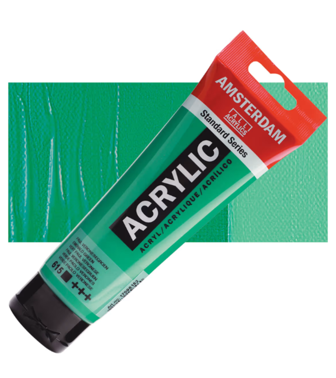 צבע אקרילי אמסטרדם סטנדרט – אמרלד ירוק (Emerald Green), שפופרת 120 מ״ל