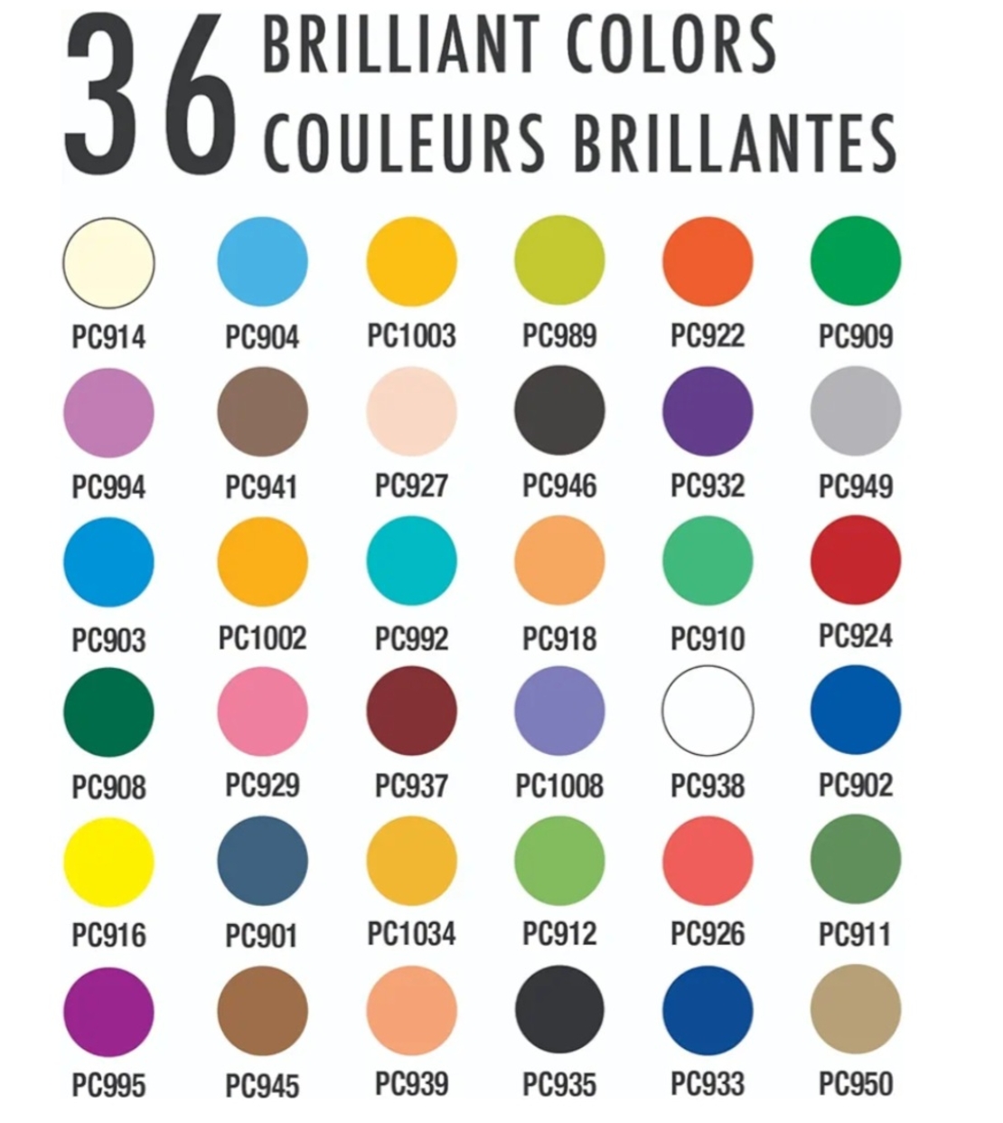 עפרונות ציור פריזמה קולור סט 36 PRISMACOLOR