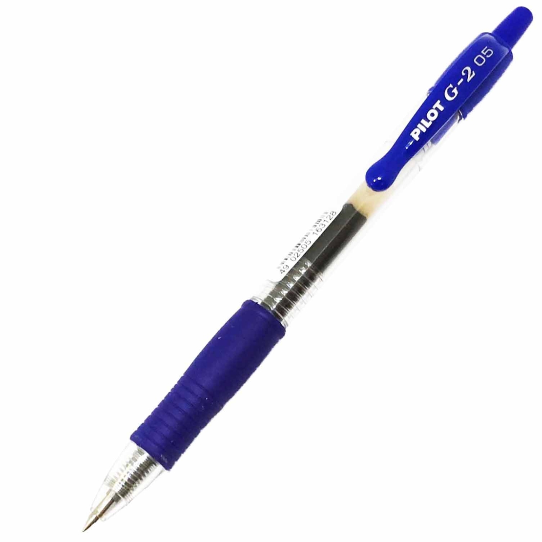 עט ג'ל 0.5 לחצן Pilot G-2- כחול