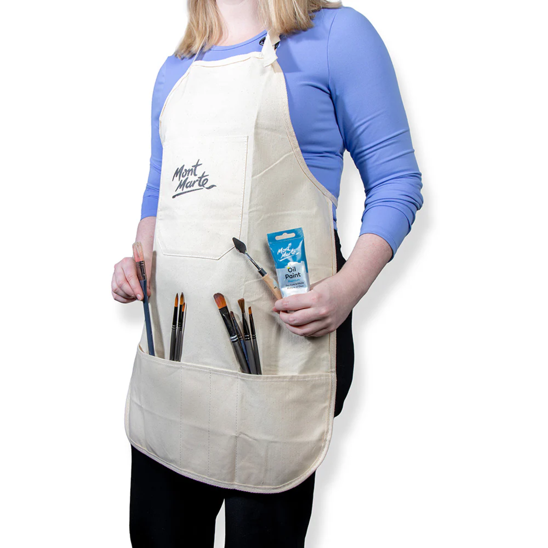 סינר לאמנים – Mont Marte Artist Apron Signature
