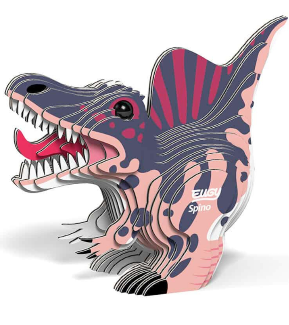 ערכת הרכבה תלת־ממדית ספינוזאור EUGY – פאזל 3D מקרטון איכותי