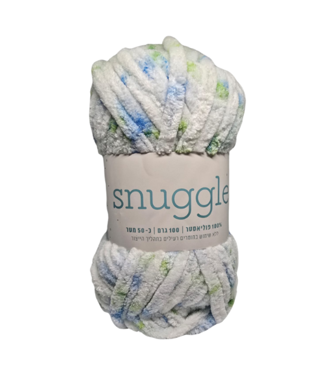 חוט קטיפה צבעוני מתחלף תפוח ירוק - Snuggle Baby - 41817