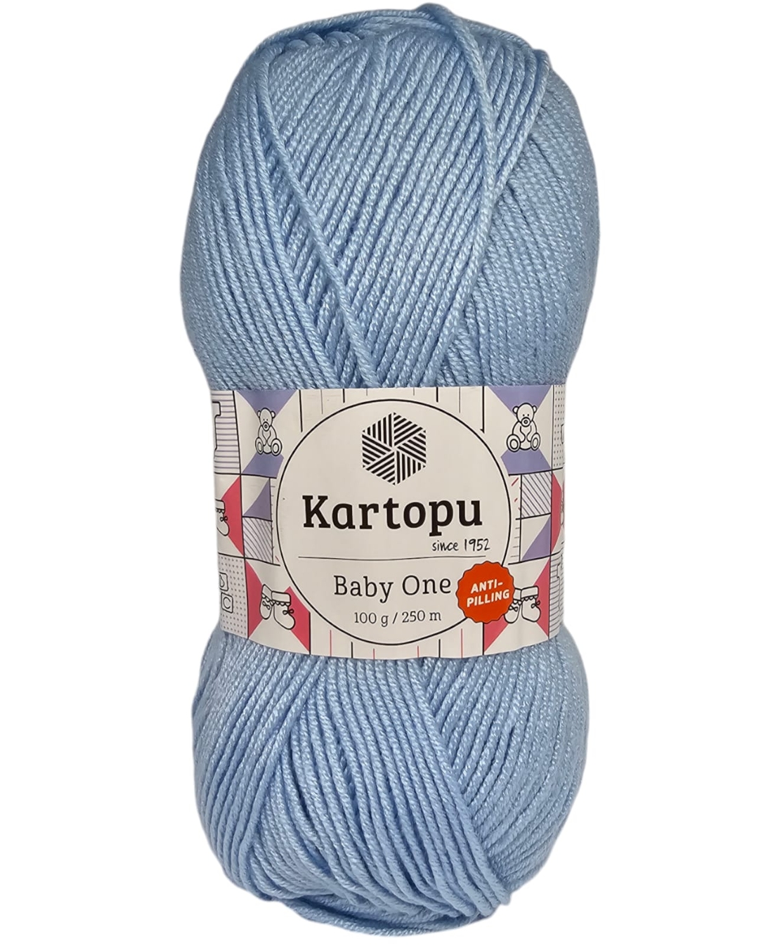 צמר בייבי KARTOPU BABY ONE- תכלת