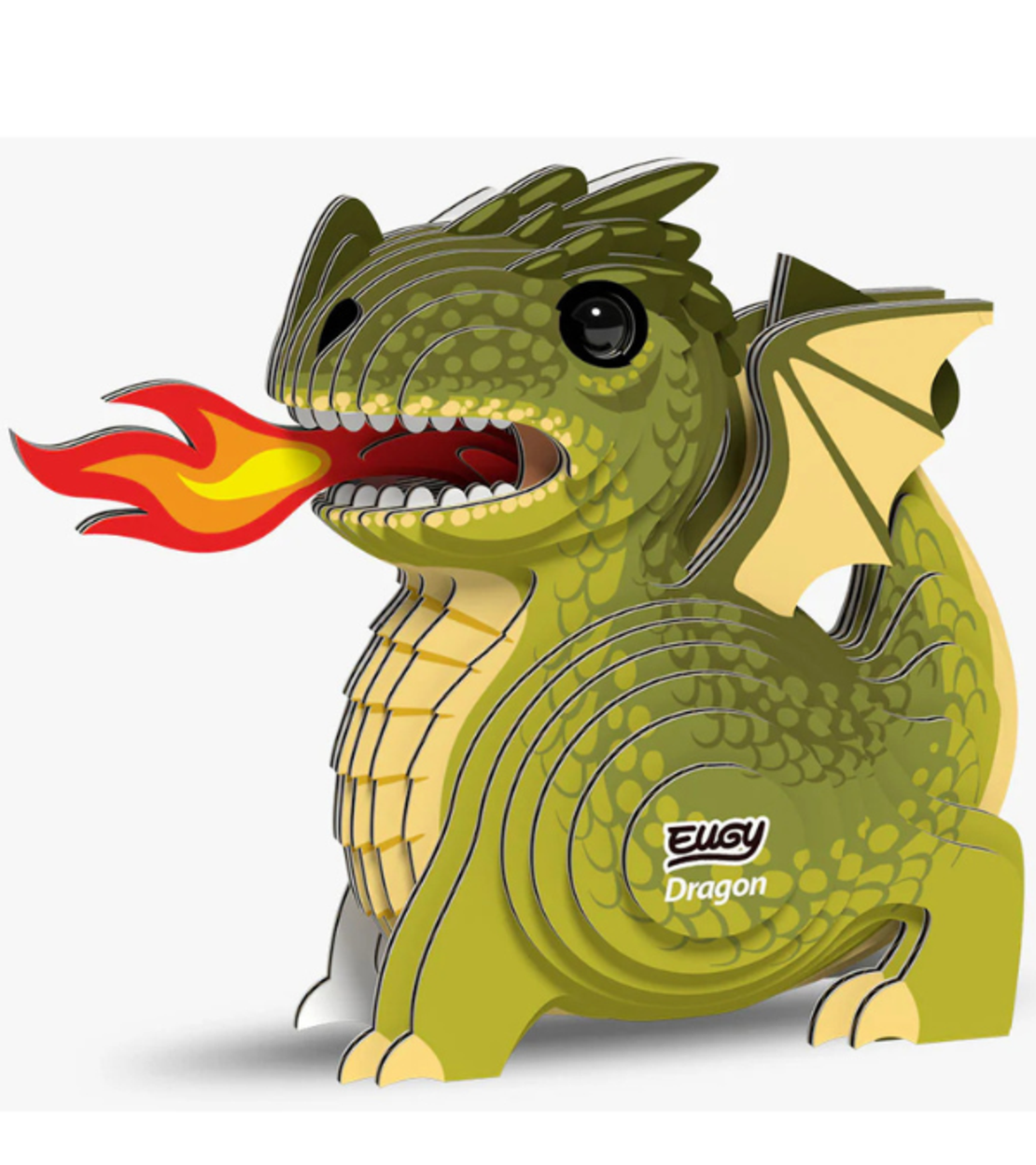ערכת הרכבה תלת־ממדית דרקון EUGY – Dragon פאזל 3D מקרטון