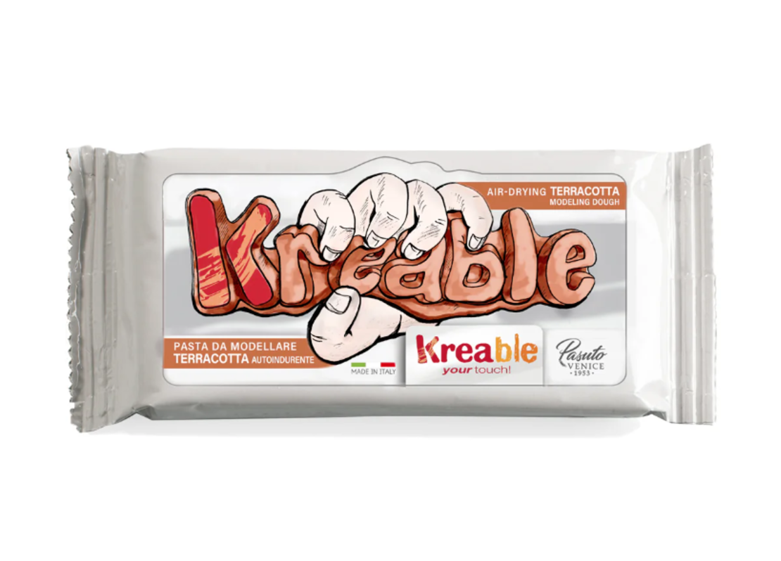 חימר מתייבש באוויר Kreable – טרקוטה 500 ג'